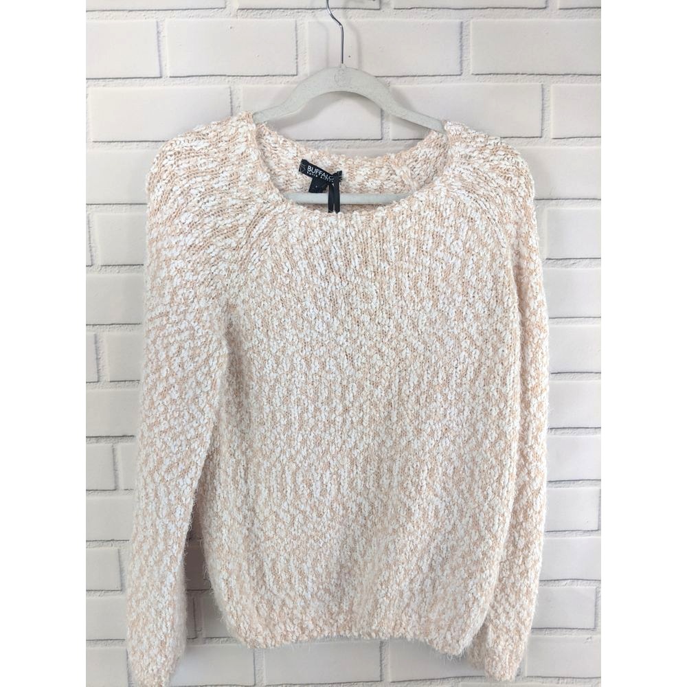 Buffalo David Bitton Marled Peach Sweater Sz M